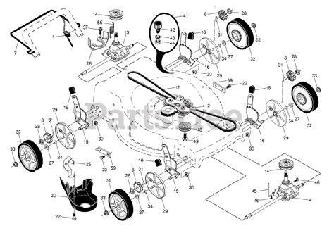 Jonsered J Awd Jonsered Walk Behind Mower