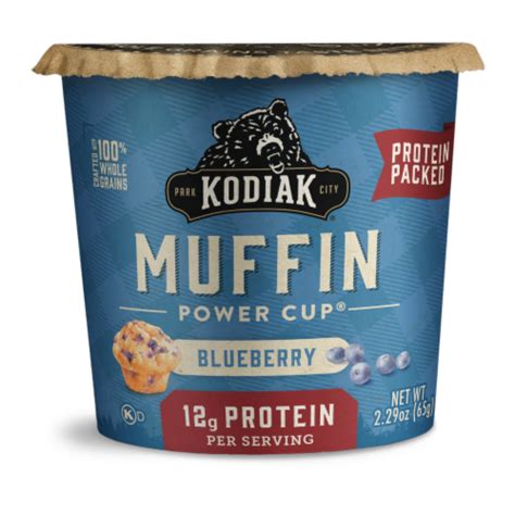 Kodiak Protein Packed Blueberry Muffin Power Cup With G Protein