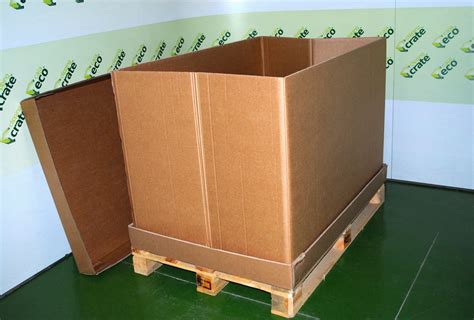 Palet Box Cajas Plegables De Cart N