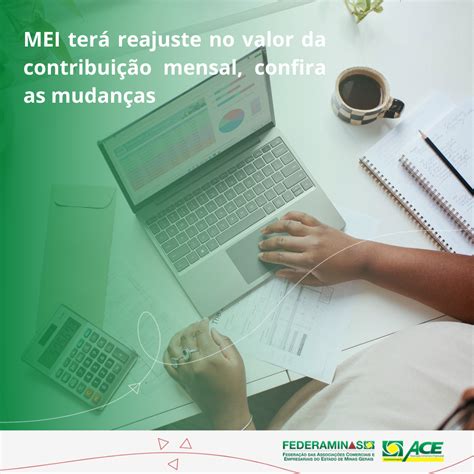 MEI terá reajuste no valor da contribuição mensal ACE Pitangui CDL