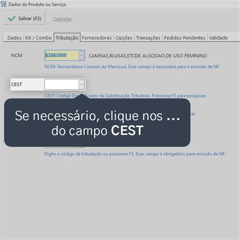 Como Completar O Cadastro Do Produto Para Emitir Cf E Sat Central De