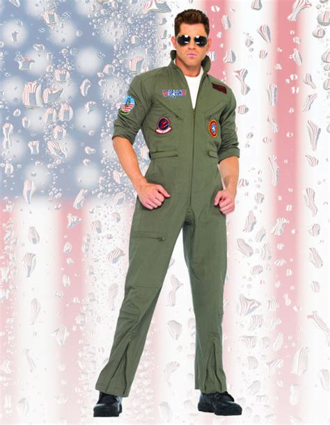 Maverick Flight Suit Costume For Men Top Gun Ubicaciondepersonas Cdmx