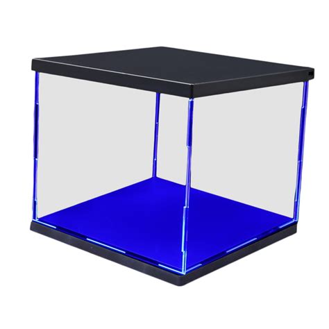 Clear Plastic Display Showcase With Led Light Box Grandado