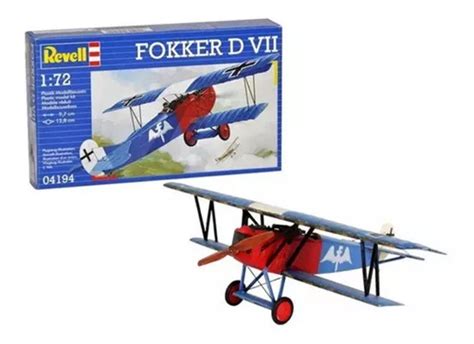 Kit De Montaje Biplano Revell Fokker D Vii 1 72 04194 MercadoLibre