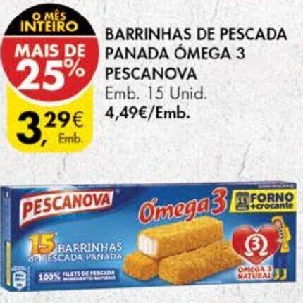 Promo O Barrinhas De Pescada Panada Mega Pescanova Unid Em Pingo Doce