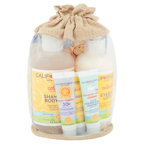 California Baby Calendula Newborn Tote Gift Set - Walmart.com