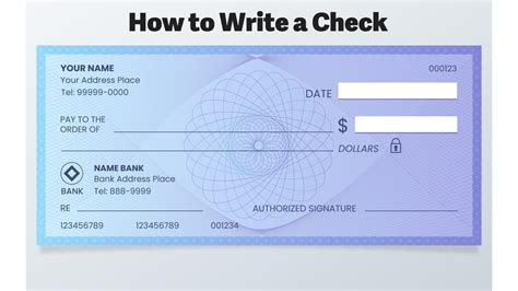 How To Write A Check—explained With Examples — Mashup Math