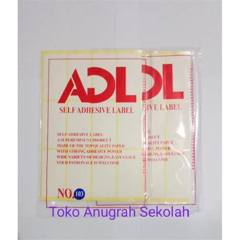 Jual Sticker Label Nama Undangan Pak Isi Lembar Shopee