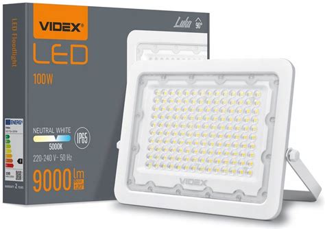 DUŻY HALOGEN NAŚWIETLACZ 100W lampa LED zewnętrzny IP65 biały neutralny