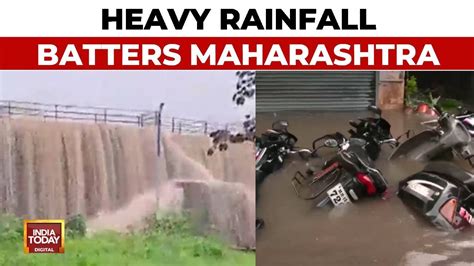 Monsoon Mayhem Katraj Peshwa Lake Overflowing Alert Issued Rains Wreak Havoc In Maharashtra