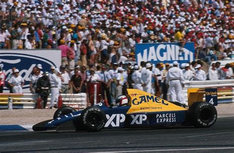 Jean Alesi Camel Tyrrell Ford 018 1989 French Grand Prix Paul Ricard