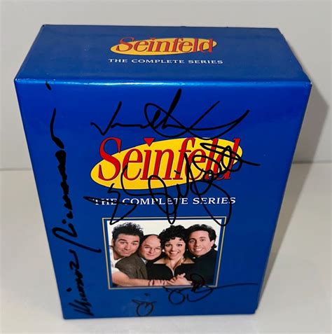 Seinfeld Cast Autographed Dvd Box Set Signed By All The Autograph