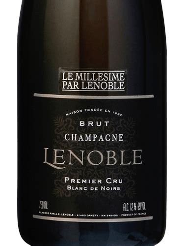 2012 Lenoble Blanc De Noirs Champagne Premier Cru Vivino US