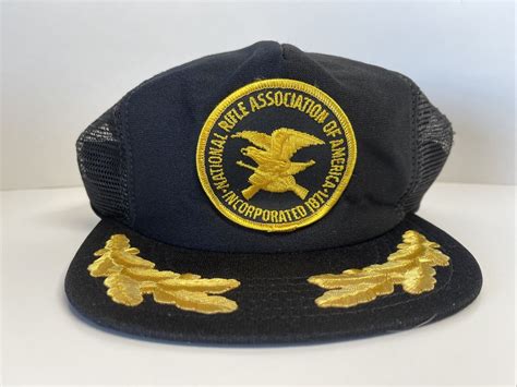 Nra Hat National Rifle Association Mesh Embroidered P Gem
