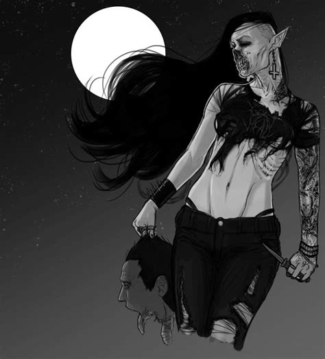 Unfinished Bizness Zombie Vampire Girl By Sickjoe On Deviantart