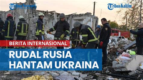 Rudal Rusia Hantam Toko Dan Kafe Di Ukraina Lebih Dari Orang Tewas