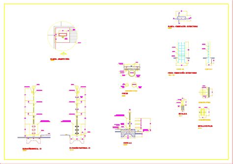 Detalles De Asta De Bandera En Autocad Cad Kb Bibliocad