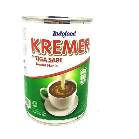 Jual Indofood Kremer Susu By Tiga Sapi Kental Manis Kaleng Gr Besar