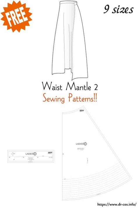 Waist Mantle 2 Sewing Patterns Clothes Sewing Patterns Sewing