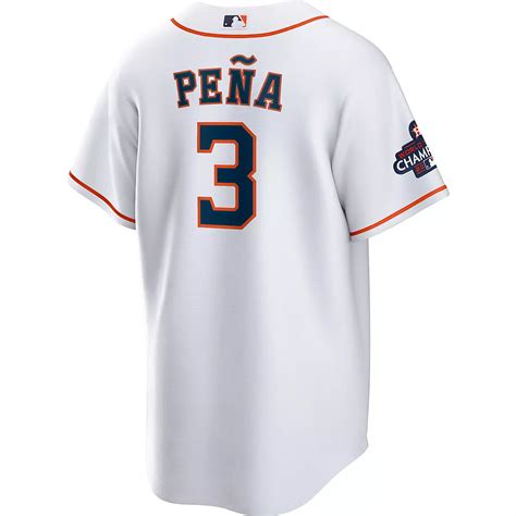 Nike Mens Houston Astros Jeremy Pena 2022 World Series Champs Replica