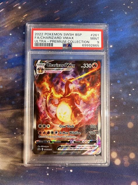 Mavin Pokemon Charizard Vmax Swsh Full Art Ultra Premium