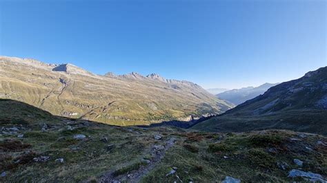 Blick Hinab Ins Valsertal Fotos Hikr Org