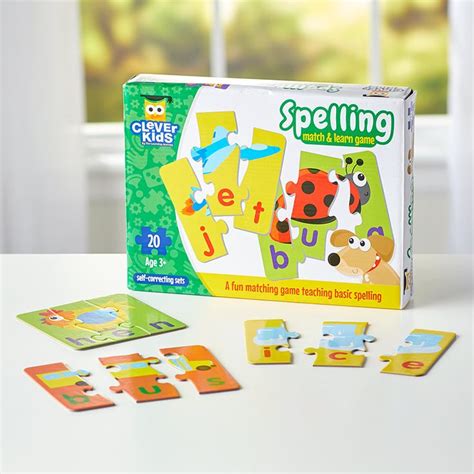 Spelling Educational Puzzles Education Helping Kids