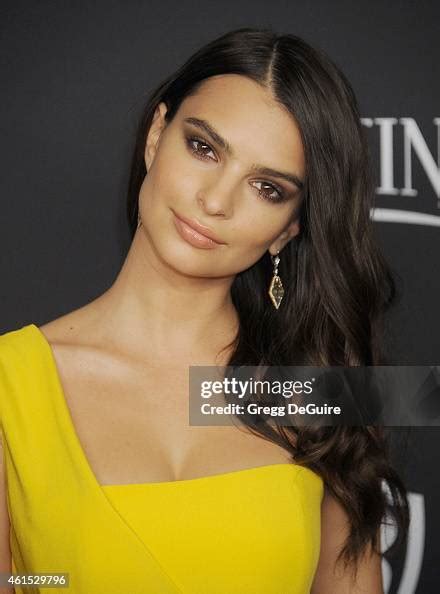 Actress Emily Ratajkowski Arrives At The 16th Annual Warner Bros And