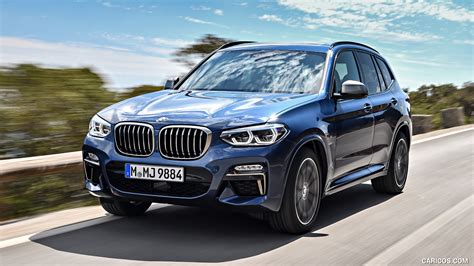 2018 Bmw X3 M40i Color Phytonic Blue Front Three Quarter