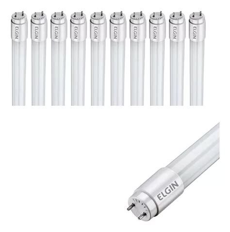 Kit De L Mparas Led Tubulares W Cm Bivolt Blanco Fr O