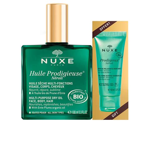 Coffret Huile Prodigieuse N Roli Huile S Che Soins Du Visage Nuxe