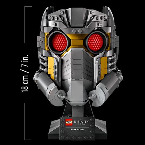 Brickfinder Lego Marvel Star Lords Helmet