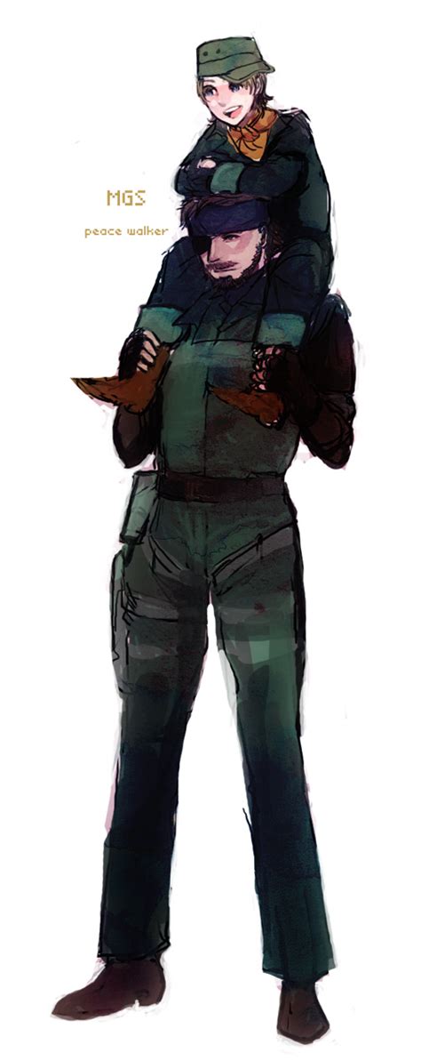 Big Boss Naked Snake And Chico Metal Gear And 1 More Drawn By Kinu P Kinu22 Danbooru