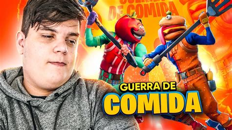 Guerra De Comida No Fortnite Juaum Youtube