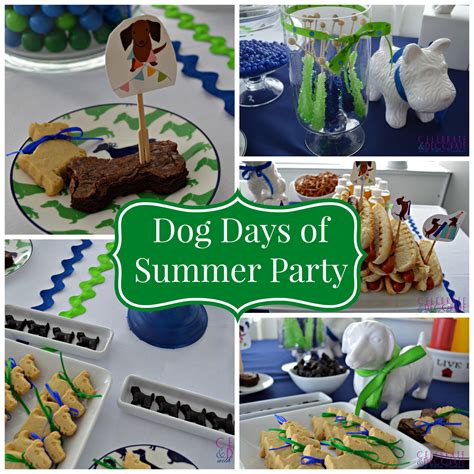 Dog Days of Summer Party - Celebrate & Decorate