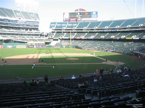 Oakland Coliseum Seating Chart View Elcho Table