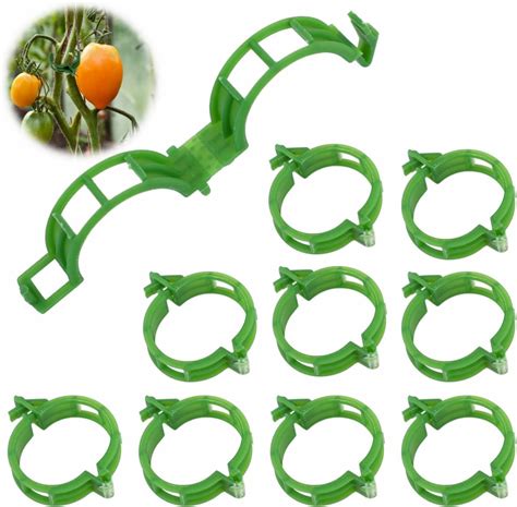 Plant Support Clips100 Pcs Tomato Plant Support Clips For Garden Vine