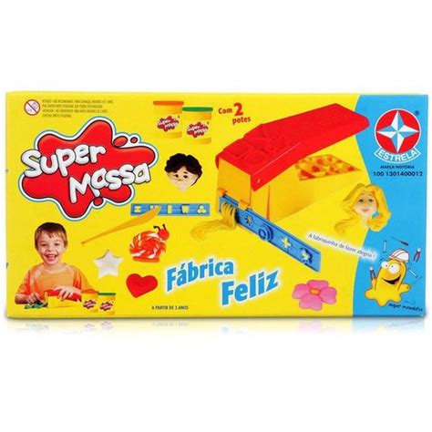 Tudo Sobre Super Massa F Brica Feliz C Potes De Massa Estrela