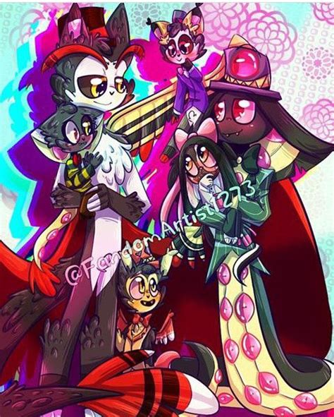 Sir Pentious X Husk By Fandomartist1273 Instagram Hotel Art Anime Vivziepop Hazbin Hotel