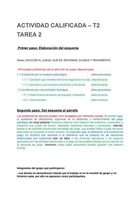 T Comunicaci N Actividad Calificada T Tarea Actividad