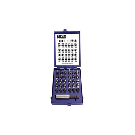 Assortiment d embouts mélangé empreinte cruciforme PH et PZ TORX 31