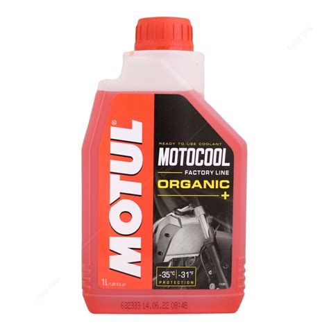 Motul Motocool Factory Line Organic Motorcycle Antifreeze Coolant