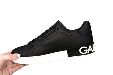 דולצ ה וגבאנה D G Shoes Black White MALLSHOES קניון המותגים