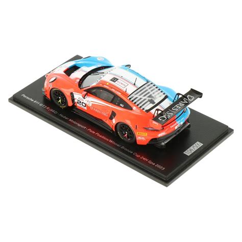 143 Spark Porsche 911 Gt3 R 992 No20 Huber Motorsport Pole Position