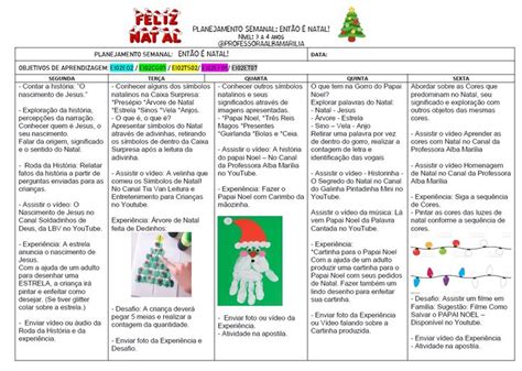 Professora Alba Marilia Novembro 2020 Planejamento Semanal