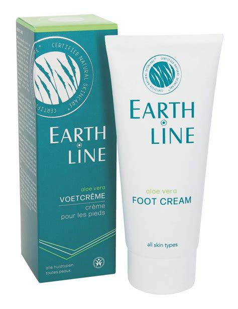 Earth line aloe vera voetcrème 100ml aanbieding bij De Online Drogist