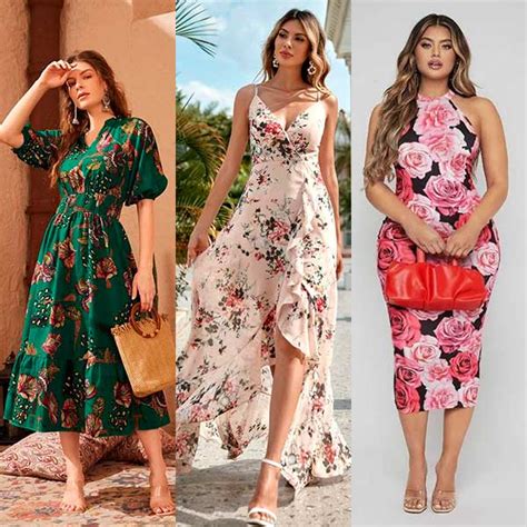 29 Stylish Floral Print Shein Dresses For Summer Season