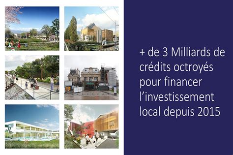 Plus de 3 milliards de crédits octroyés aux collectivités locales