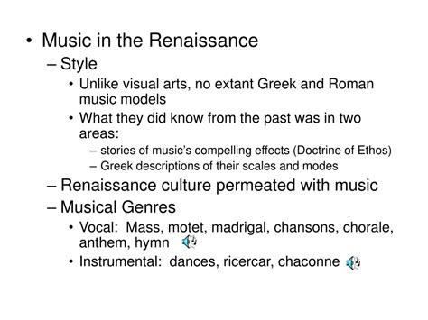 PPT - Renaissance Music PowerPoint Presentation, free download - ID:164492