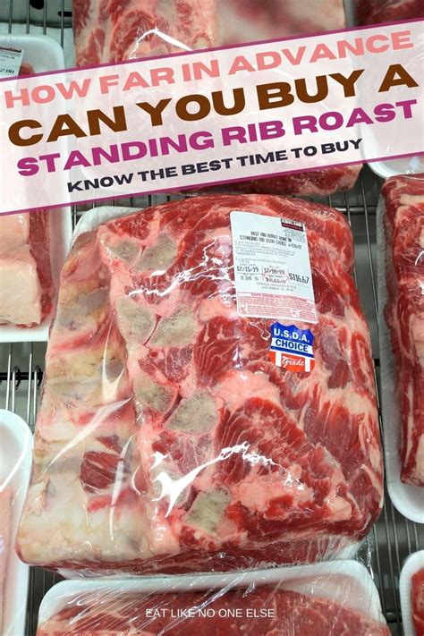 Kirkland Signature Bone In Standing Rib Roast 45 Off